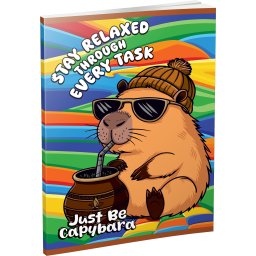 SVESKA TRENDY CAPYBARA A5/52 MEKA SITAN KARO