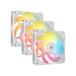 CORSAIR Ventilatori Corsair 3x RS120-R ARGB 120mm PWM-Triple Pack - White, CO-9050197-WW