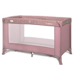 Lorelli prenosivi krevet carina 1 nivo - pink stars ( 10080662606 )