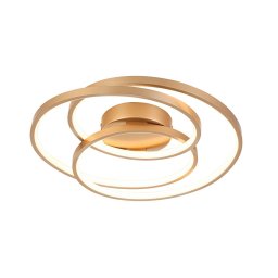 LED LUSTER 24W NW OLIVIA CAPPUCCINO 745188 ESTO