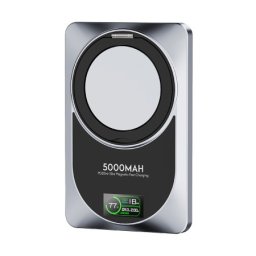 Power bank moxom mx-pb182 360 rotate magsafe pd20w+15w magnetic fast 5000mah crni ( BAT9442 )