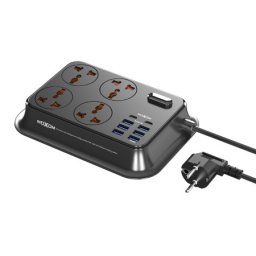 Produzni adapter moxom mx-st07 home&travel crni ( R2151 )
