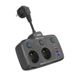 Produzni adapter moxom mx-st18 6u1 crni ( R2227 )