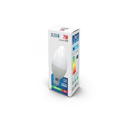 XLED E14/7W/4000K/560LM/25.000H/230V/SVECA MINJON