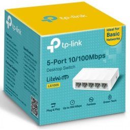 TP-LINK LS1005 SWITCH 5 PORT 10/100MBPS