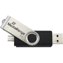 MEDIARANGE GERMANY 16GB/2.0/MICRO USB+USB DUAL DRIVE -MR931-2