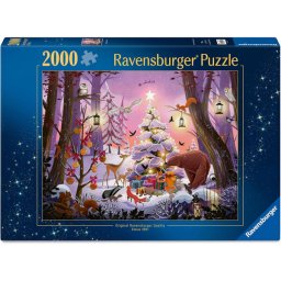 Ravensburger puzzle Christmas in The Woods RA12001417