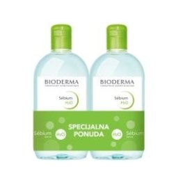 BIODERMA SEBIUM MICELARNA VODA ZA MEŠOVITU KOŽU 2x500ML PROMO
