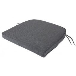 Baštenski jastuk sedište stolice tamno siva