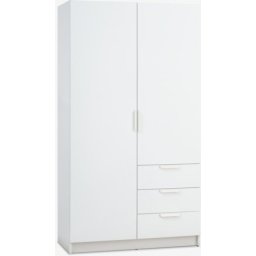 Ormar 96x176 komb bela