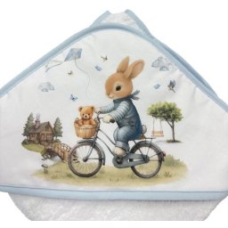 Deksi Peškir "Zeka" 75x75 plavi ( 3928 )