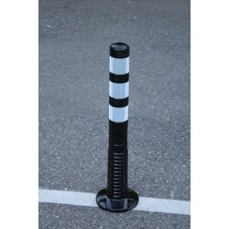 Savitljiv parking stubić 75cm Crni