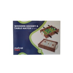 Drveni stoni fudbal i hokej 2u1 Matrax toys