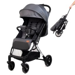 BBO Kolica za bebe Compact Dark Grey
