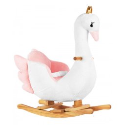 KikkaBoo igračka sa ljuljanjem i sedištem swan white ( KKB40011 )