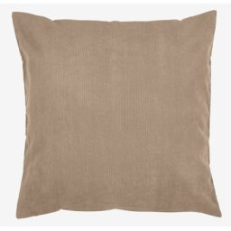 Ukrasna jastučnica 50x50 somot tamni pesak