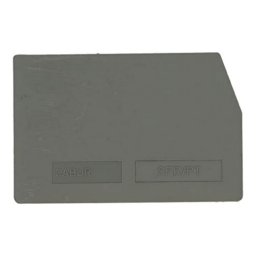 Krajnja pločica SF701GR, 4 mm2, SIVA, za SFR.4/GR, tip SFR.4/PT/GR Cabur