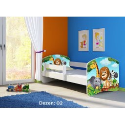 KREVET ZA DECU WHITE 140X70 ACMA 2 02