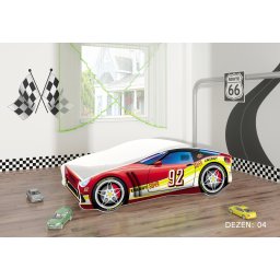 KREVET ZA DECU AUTOMOBIL 140X70 CM 04