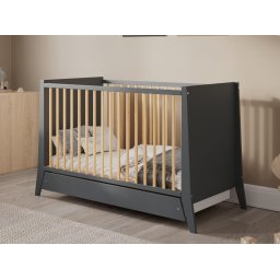 LETTINO COSMO KREVETAC 120X60 ANTRACIT PINE + FIOKA
