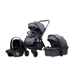 LA MAMA ALVI kolica za bebe 3u1 - gray