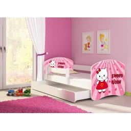 KREVET ZA DECU WHITE SA FIOKOM 140X70 ACMA 2 15