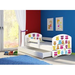 KREVET ZA DECU WHITE SA FIOKOM 140X70 ACMA 2 31