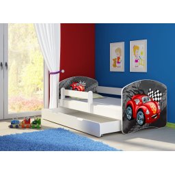 KREVET ZA DECU WHITE SA FIOKOM 160X80 ACMA 2 05