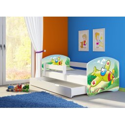 KREVET ZA DECU WHITE SA FIOKOM 160X80 ACMA 2 29