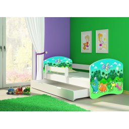 KREVET ZA DECU WHITE SA FIOKOM 160X80 ACMA 2 30