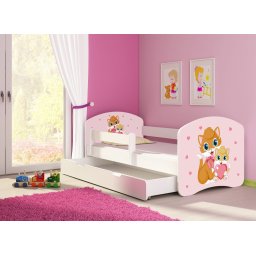 KREVET ZA DECU WHITE SA FIOKOM 160X80 ACMA 2 33