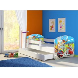 KREVET ZA DECU WHITE SA FIOKOM 160X80 ACMA 2 36