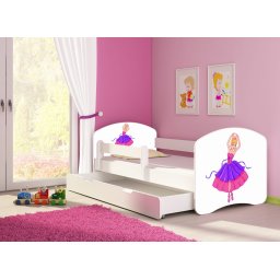 KREVET ZA DECU WHITE SA FIOKOM 160X80 ACMA 2 41