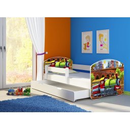 KREVET ZA DECU WHITE SA FIOKOM 160X80 ACMA 2 44