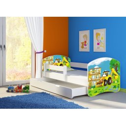 KREVET ZA DECU WHITE SA FIOKOM 180X80 ACMA 2 20
