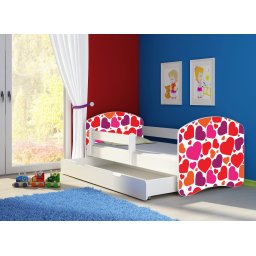 KREVET ZA DECU WHITE SA FIOKOM 180X80 ACMA 2 25