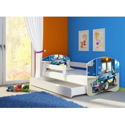 KREVET ZA DECU WHITE SA FIOKOM 180X80 ACMA 2 38