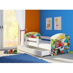 KREVET ZA DECU WHITE SA FIOKOM 180X80 ACMA 2 45