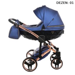 JUNAMA FLUO LINE V3 KOLICA ZA BEBE SET 3U1 01