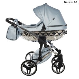JUNAMA FLUO LINE V3 KOLICA ZA BEBE SET 3U1 08