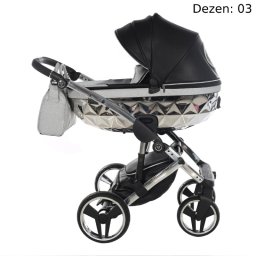 JUNAMA HAND CRAFT GLITTER KOLICA ZA BEBE SET 2U 03