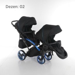 Junama Individual Duo Slim kolica za blizance set 3u1 02