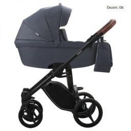 Bebetto Luca 2018 kolica za bebe set 2u1 crni ram