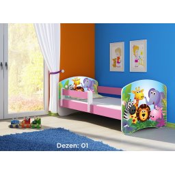 Krevet za decu PINK 180x80 cm acma 2 01
