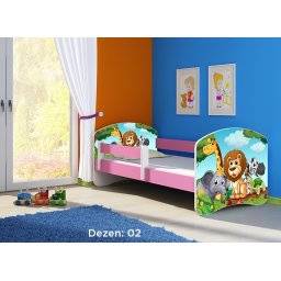 Krevet za decu PINK 180x80 cm acma 2 02