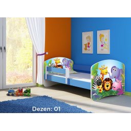 Krevet za decu Blue 140x70 acma 2 01
