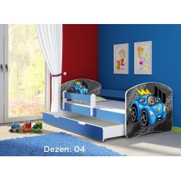 Krevet za decu Blue sa fiokom 140x70 acma 2 04