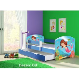 Krevet za decu Blue sa fiokom 140x70 acma 2 09