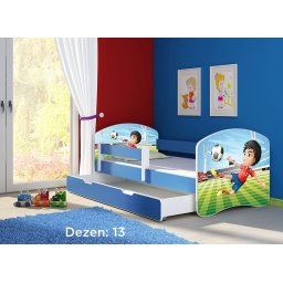 Krevet za decu Blue sa fiokom 140x70 acma 2 13