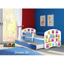 Krevet za decu Blue sa fiokom 140x70 acma 2 31